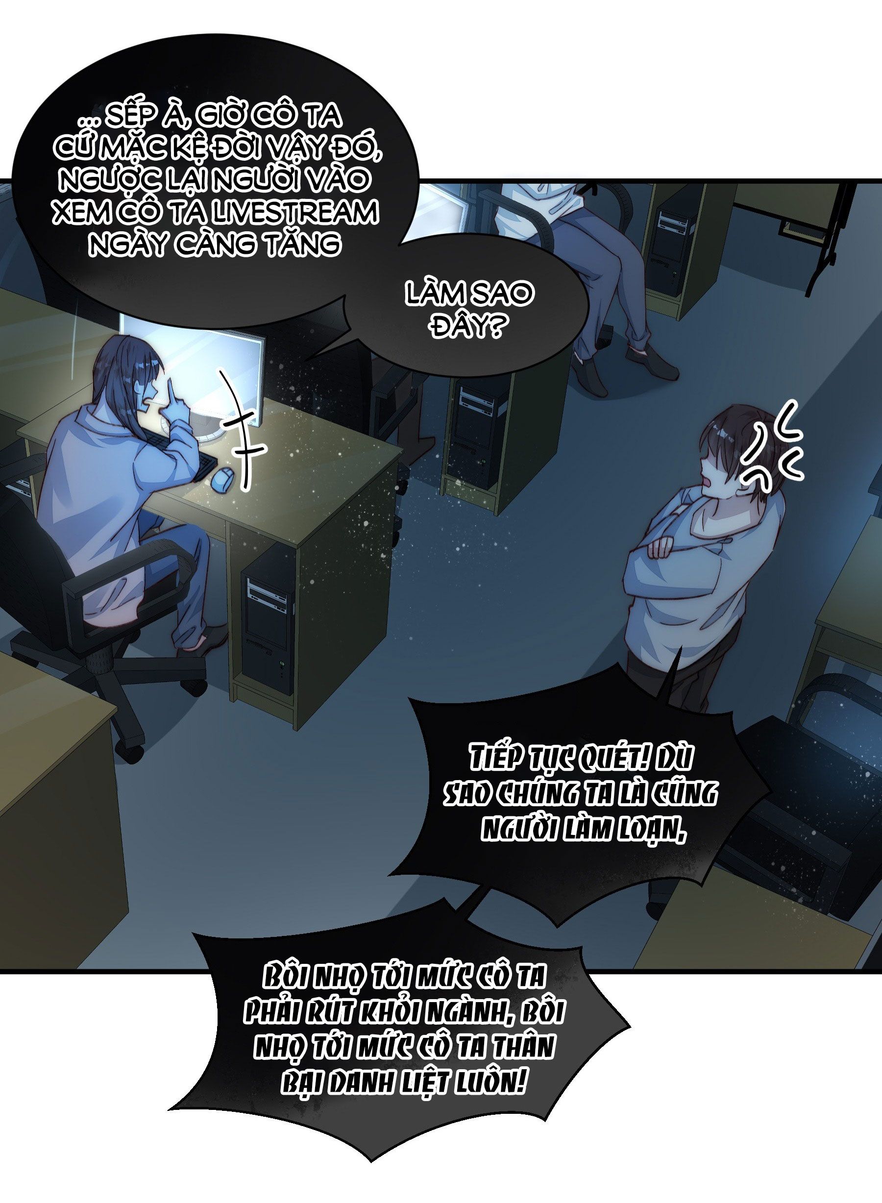 hot search phủ sóng! kẻ muốn buông xuôi như tôi nổi tiếng sau một đêm chapter 20.1 22