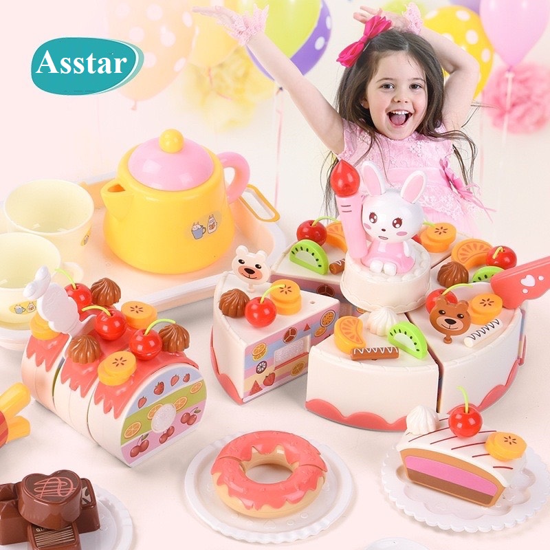 Đồ Chơi Trẻ Em, Đồ Chơi Bánh Sinh Nhật 85 Chi Tiết, Đồ Chơi Cho Bé Trai, Bé Gái -  Asstar Thế Giới Đồ Chơi