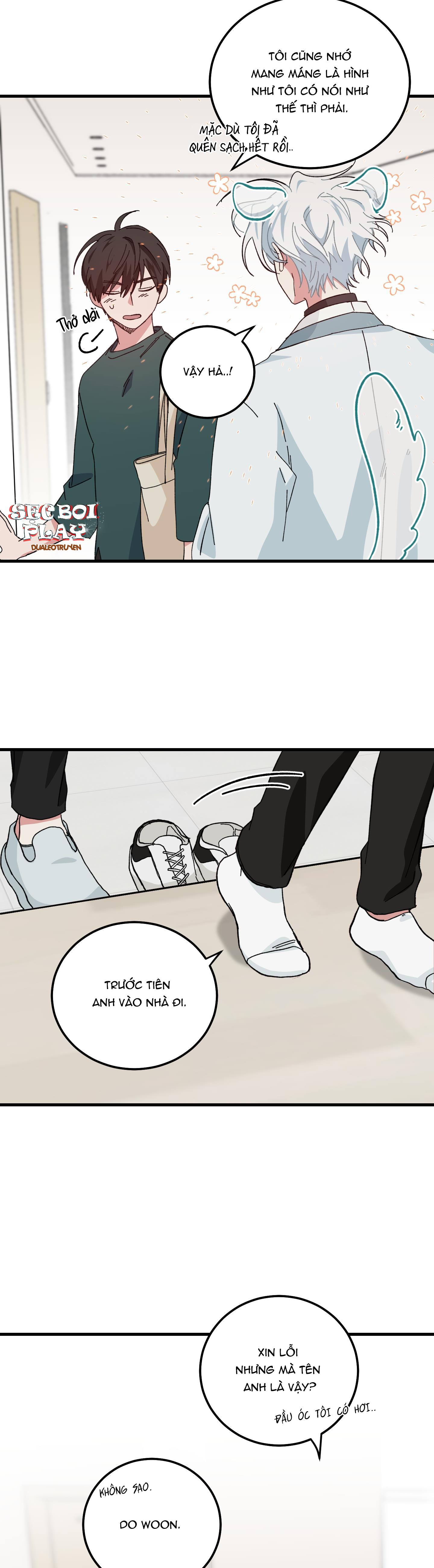 yêu tôi đi, thần hộ mệnh chapter 3 13