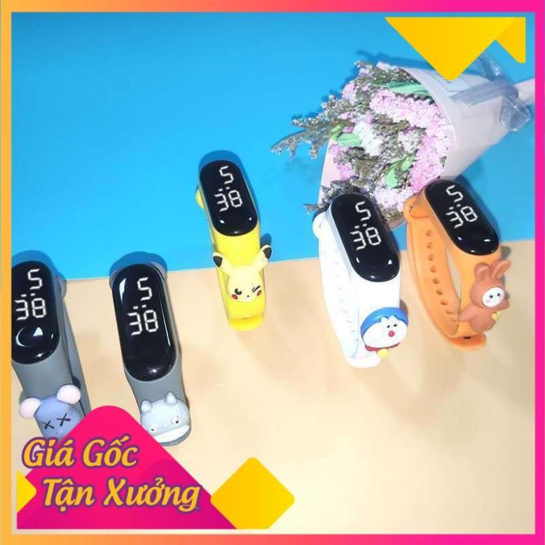 Đồng Hồ Led Silicon Hình Thú Nhiều Mẫu Cho Bé TP'S