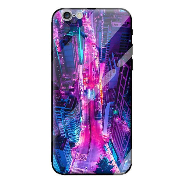 Ốp kính cường lực cho iPhone 6s Plus nền 05 - Hàng chính hãng