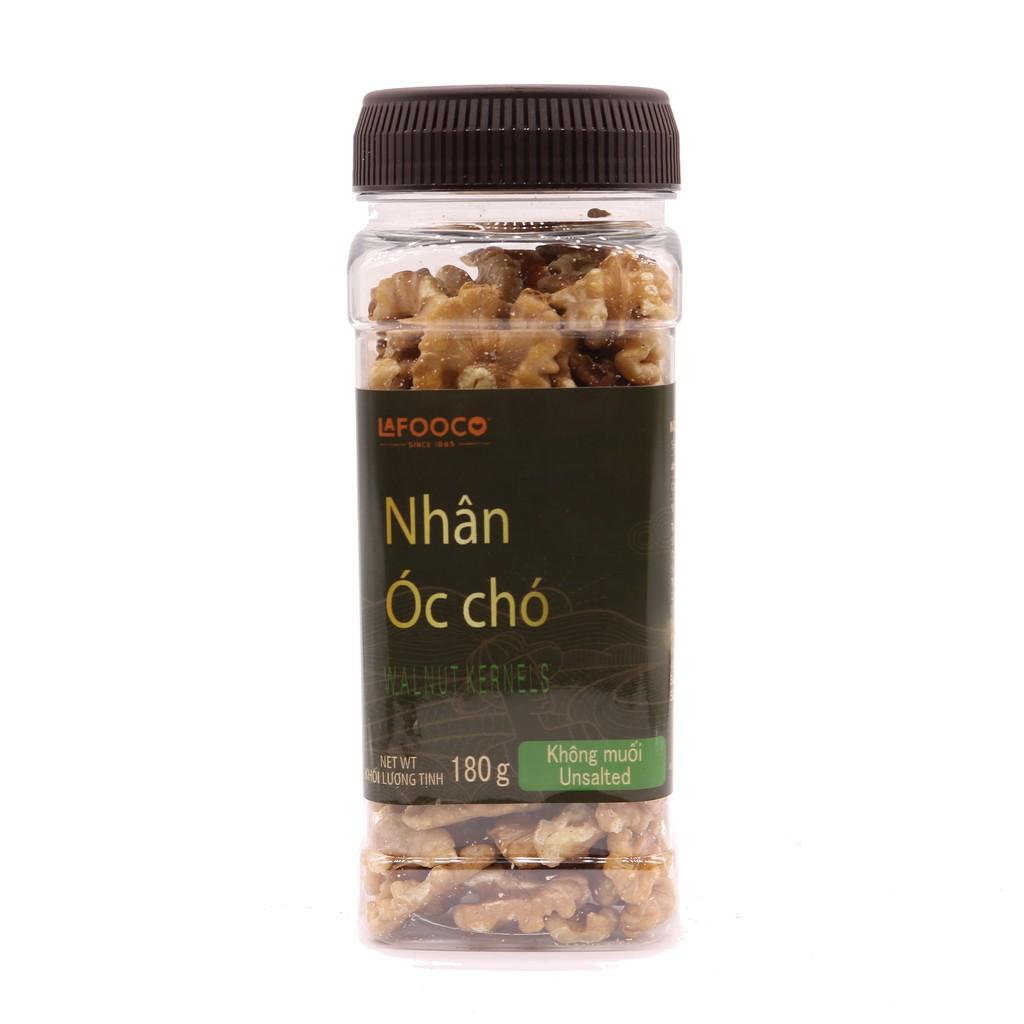 Nhân Óc Chó Mỹ Sấy Không Muối LAFOOCO Unsalted walnut 180g