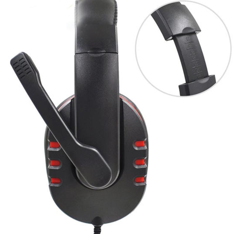 Chất Lượng Tốt Trên Tai Tai Nghe Game Thủ Stereo Bass Sâu Tai Nghe Chơi Game Chụp Tai Kèm Micro Cho Máy Tính Máy Tính Laptop Notebook