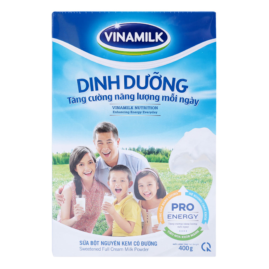 Sữa Bột Nguyên Kem Có Đường Vinamilk