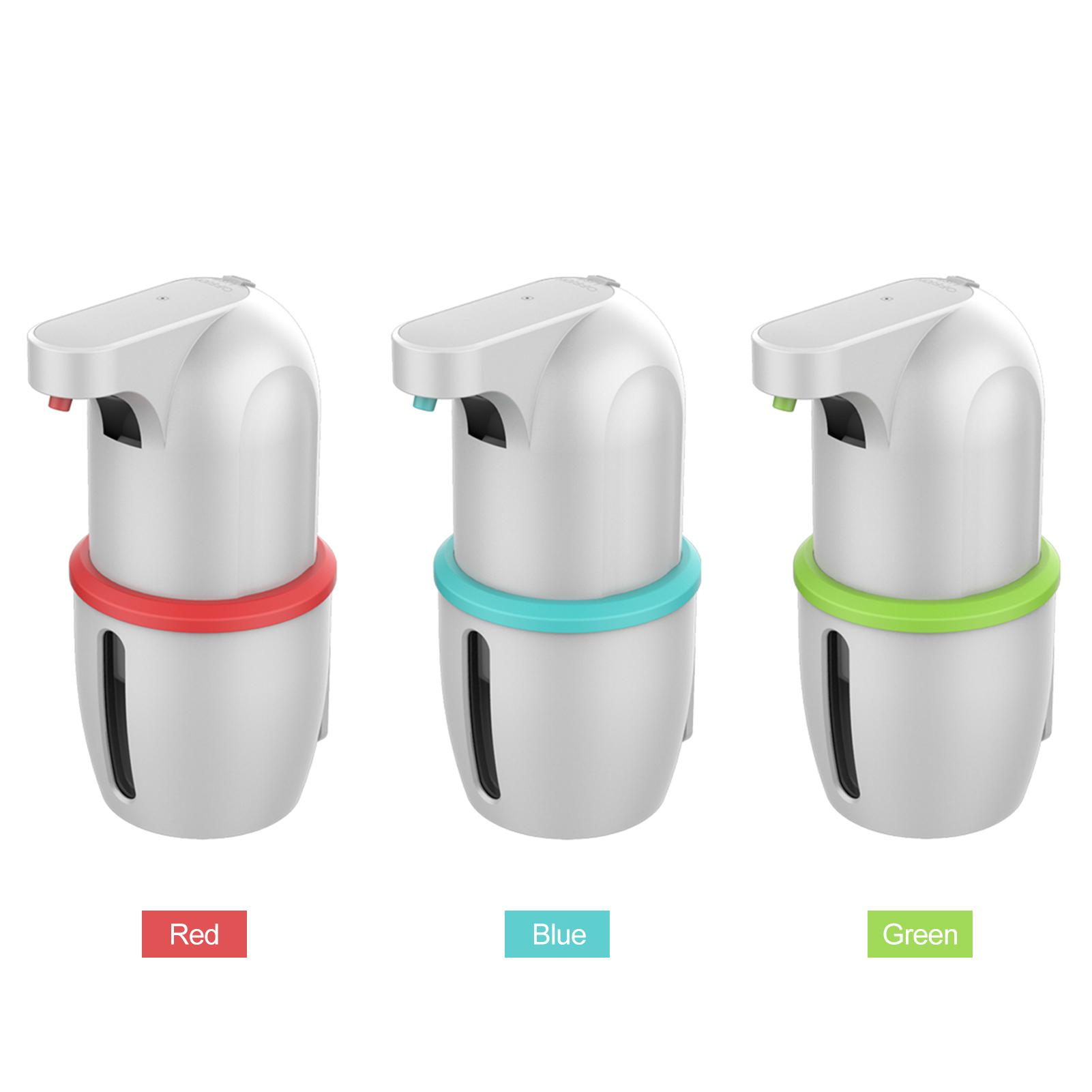 Máy phân phối xà phòng tạo bọt tự động 275mL cảm biến hồng ngoại gắn tường có thể sạc bằng USB