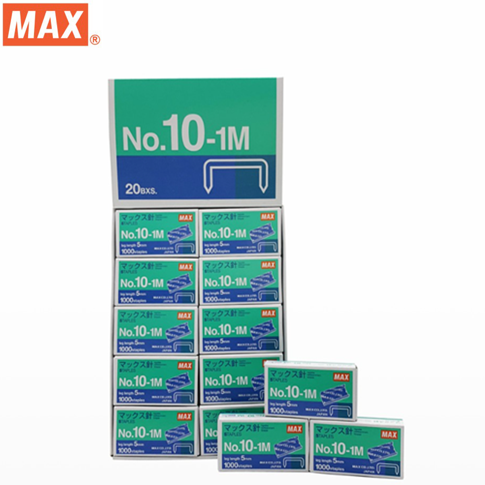 Set 20 hộp ghim số 10 Max NO.10-1M