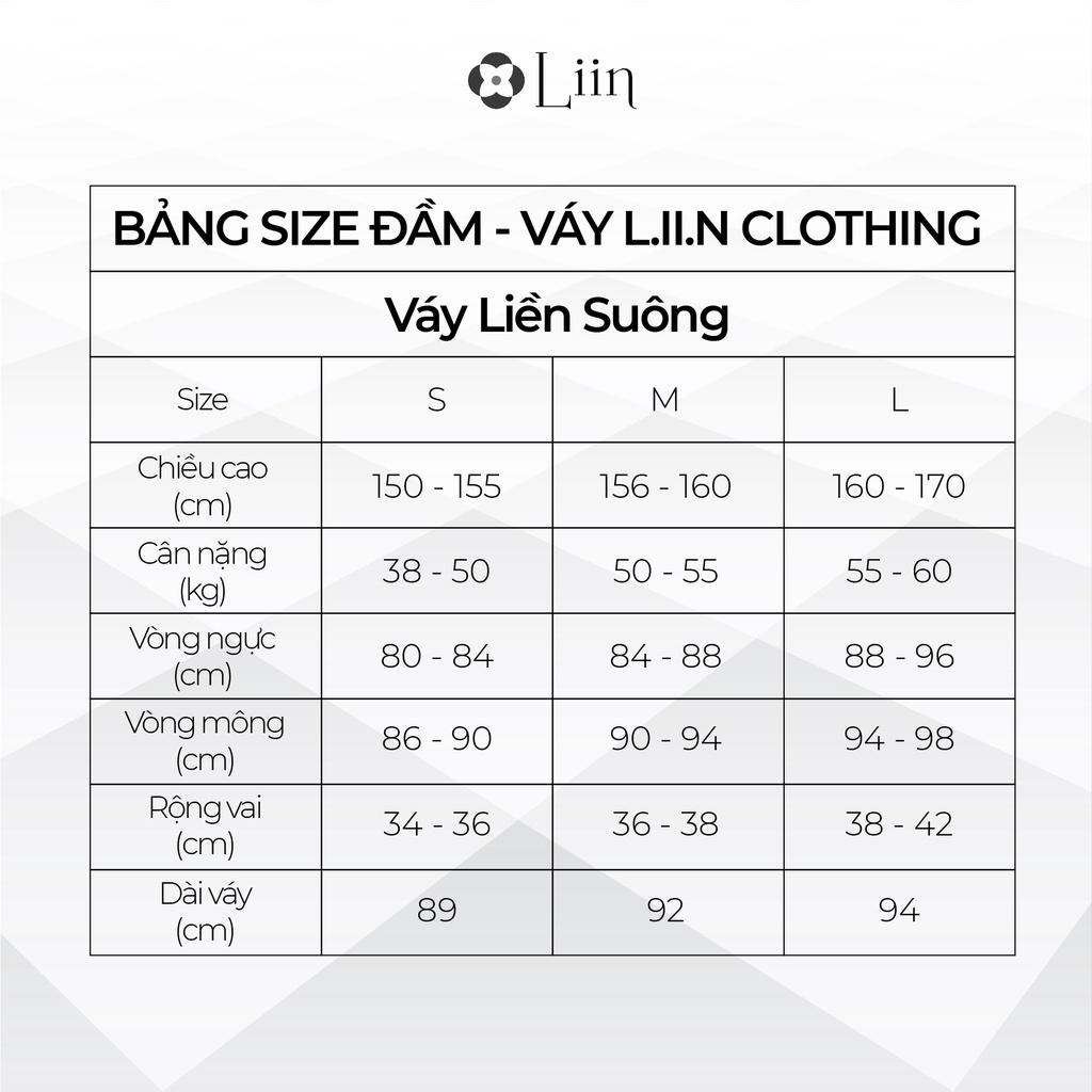 Đầm sơ mi thiết kế cổ sơ mi dáng suông kẻ xanh kiểu dáng thanh lịch LINBI D6479