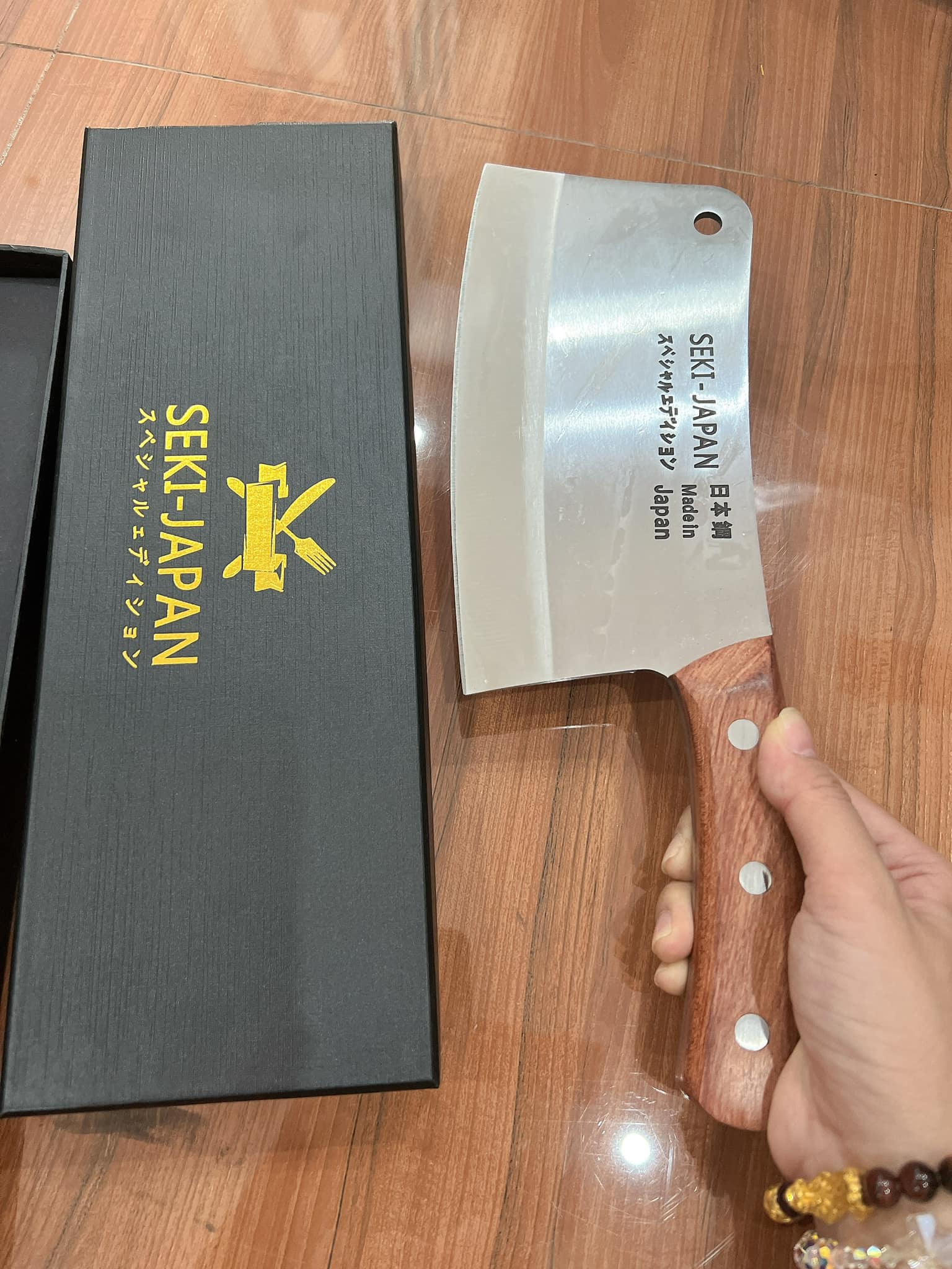 Dao Chặt Xương, Dao Chặt Gà Cao Cấp Seiki - Hàng Chính Hãng