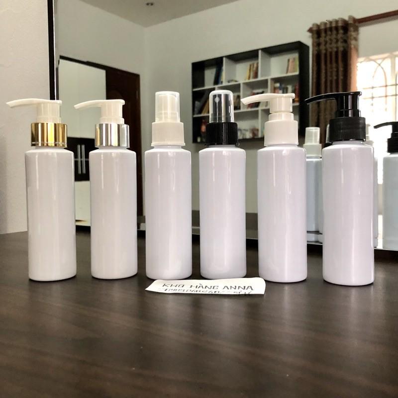 CHAI XỊT PHUN SƯƠNG 100ml- CHAI NHỰA PET 100ml/ 50ml/ 30ml nắp bật nhỏ giọt, Xịt giọt- Vỏ Chai nhựa màu nâu, trong suốt