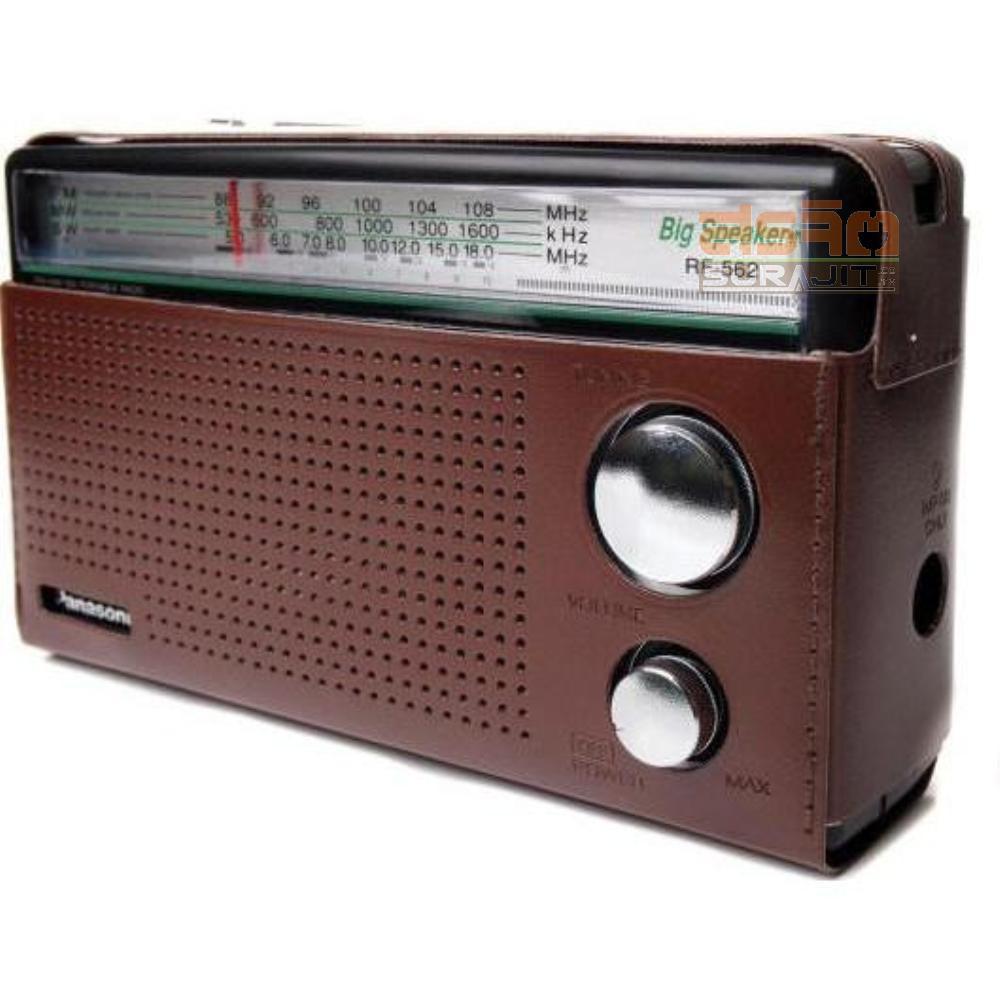 ĐÀI RADIO 3 BĂNG TẦN 2 PIN ĐẠI PANASONIC RF-562DD2 ( AM/ FM/ SW) HÀNG CHÍNH HÃNG