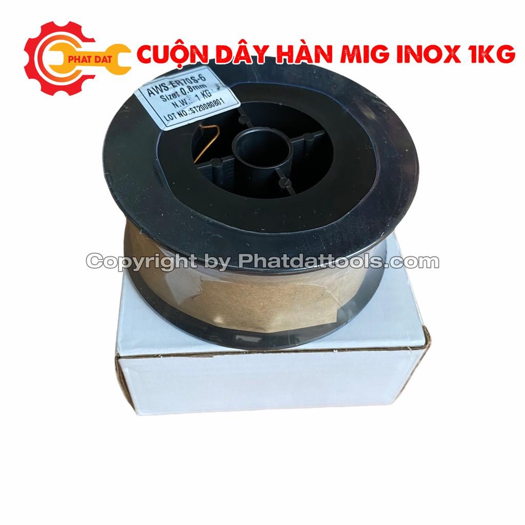 Dây hàn inox-Cuộn dây hàn inox 1kg-Dùng khí Argon để được hiệu quả tốt nhất