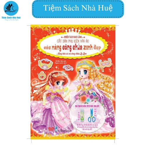 Sách Khéo tay - Nàng tiên cá và công chúa Lọ Lem: phát triển tư duy, sáng tạo - Đinh Tị