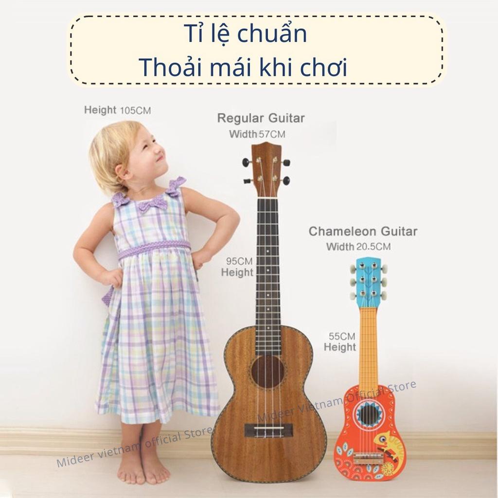 Đàn Guitar mini Mideer Guitar, Ukulele, Ghita nhỏ cho trẻ em, đồ chơi âm nhạc cho bé 2 3 4 5+ Tuổi