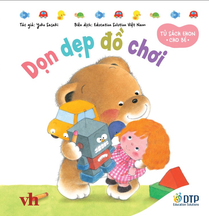 Dọn dẹp đồ chơi - Tủ sách Ehon cho bé