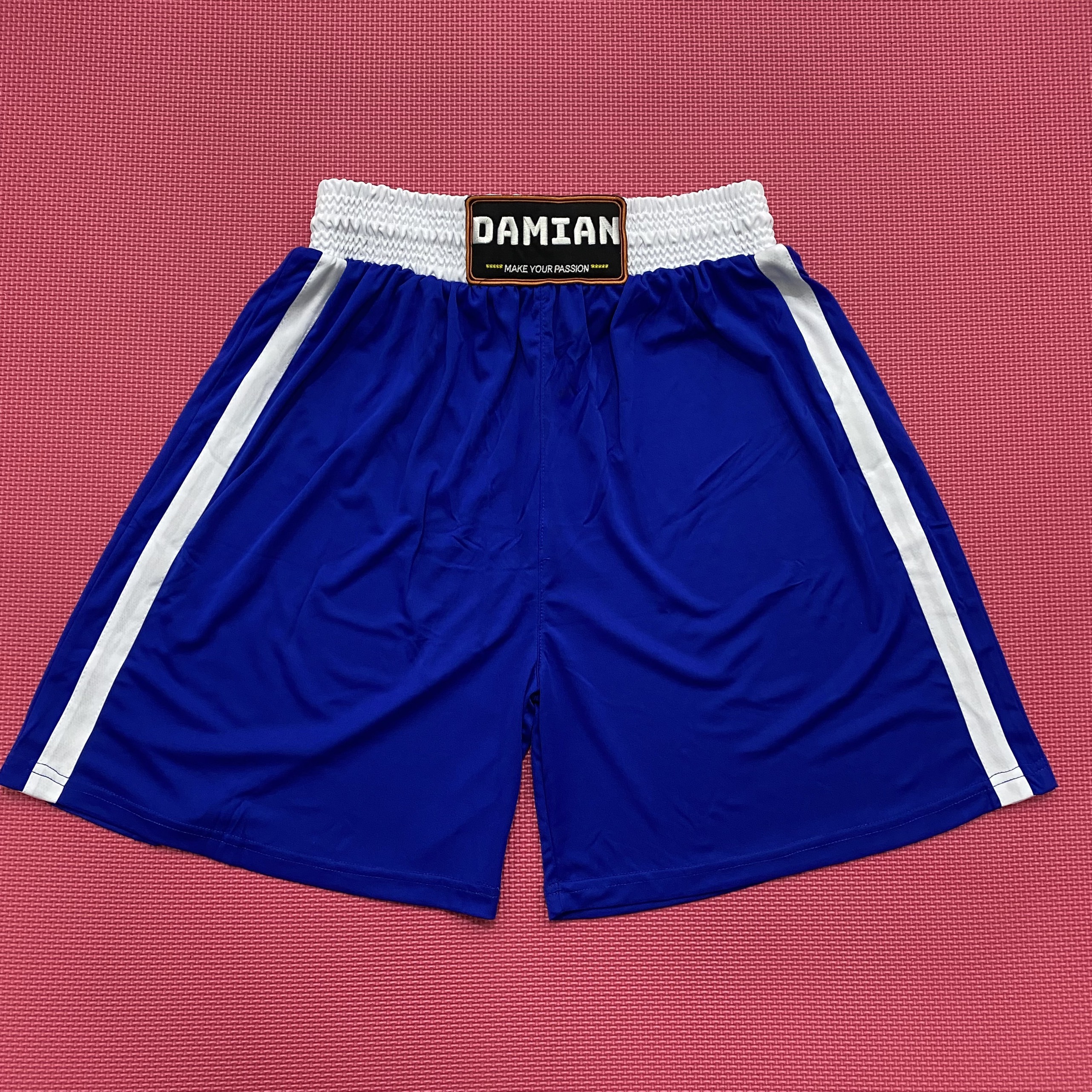 Quần Áo Boxing Damian , Vải thun cực mát, Thấm hút mồ hôi tốt, tạo cảm giác thoáng mát, thoải mái khi tập luyện, thi đấu