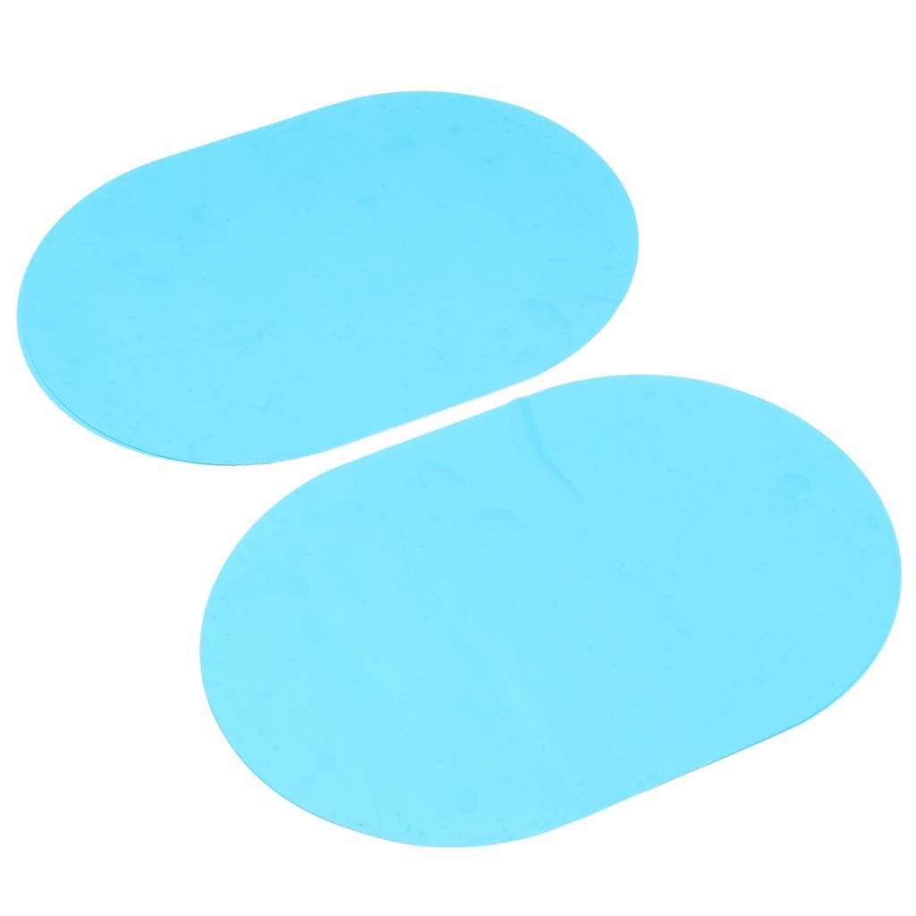 2-3pack Car Anti Fog Film Rear View Mirror Waterproof Protective Sticker L