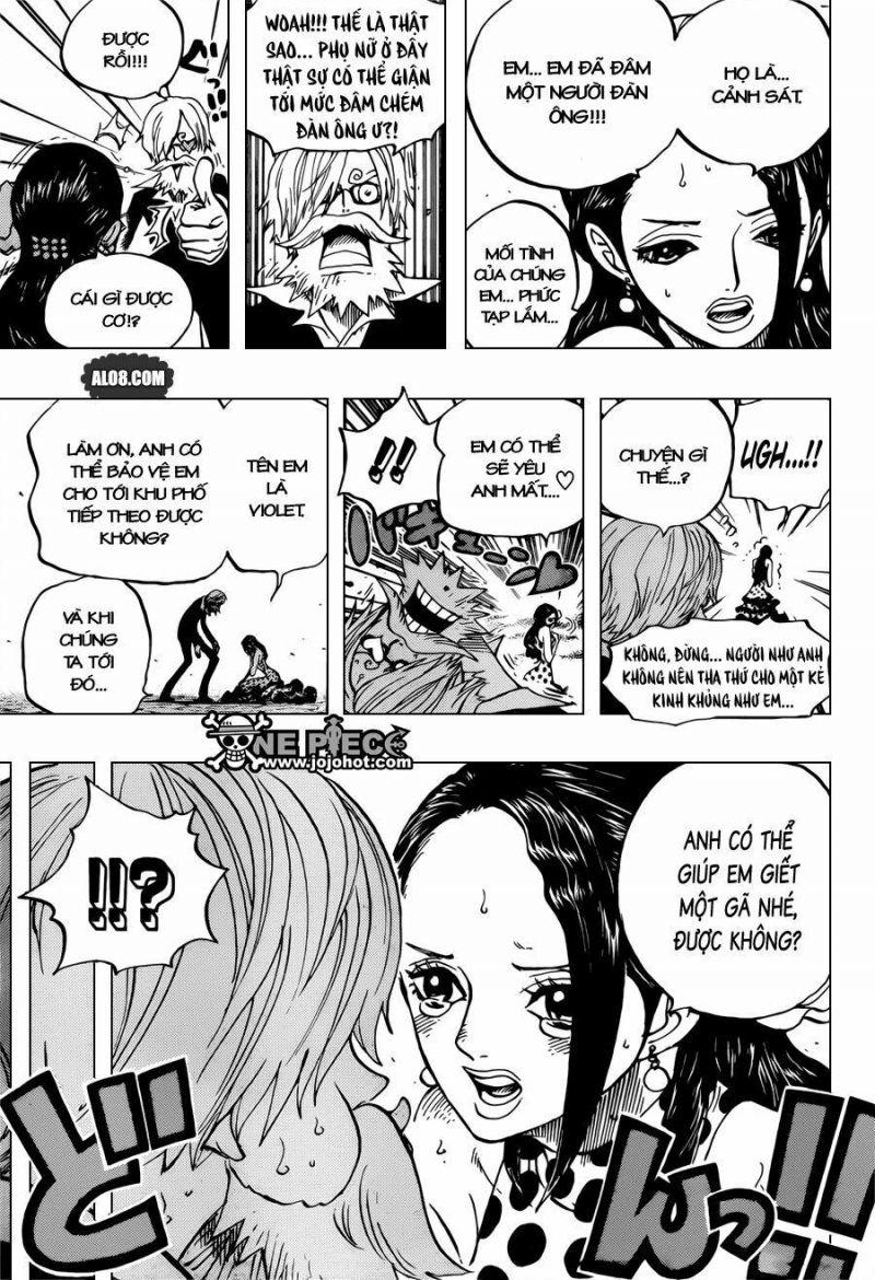 đảo hải tặc - one piece chapter 703 11