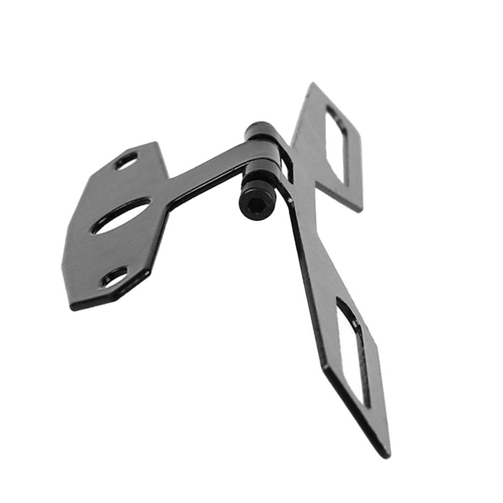 2Pcs Adjustable Folding Motorcycle Holder Tail Light Bracket