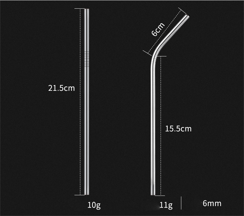 Ống hút - ống hút thìa Inox siêu bền bảo về sức khỏe và môi trường (màu ngẫu nhiên)