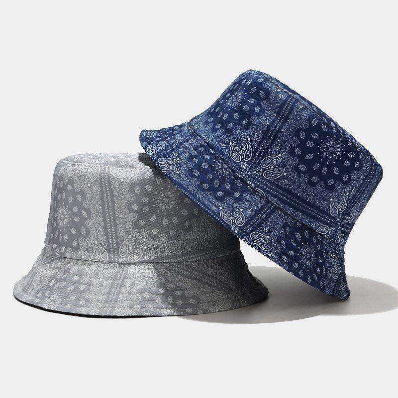 Mũ Nón Bucket Vành Ngắn Họa Tiết Bandana Phong Cách Đường Phố - Mã NV009