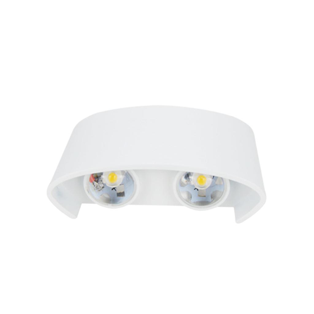 Wall Light Bedroom Warm White LED Sconce Hotel Home Bedside Indoor 4W White