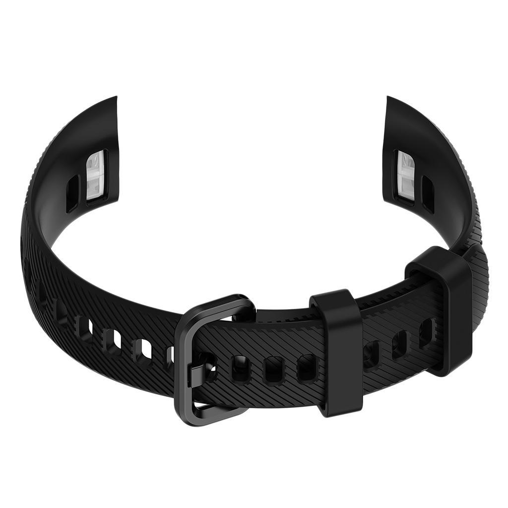 2 Pieces Silicone Band 17mm FOR Huawei honor 5 4 Smart Watch Black