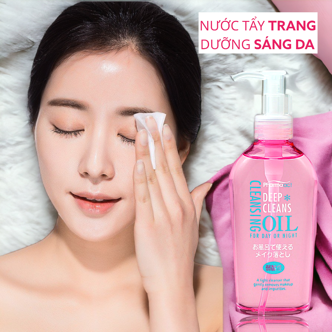 Dầu Tẩy Trang Sạch Sâu Và Dưỡng Mịn Da Pharmaact Deep Cleansing Oil