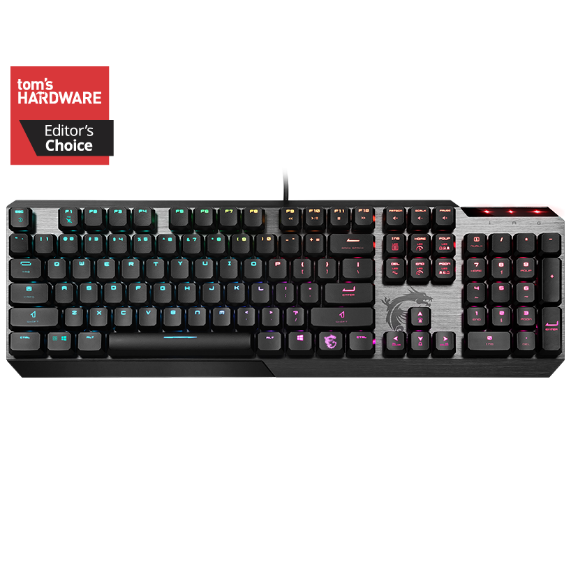 Bàn phím cơ gaming MSI Vigor GK50 Low Profile US - Hàng chính hãng