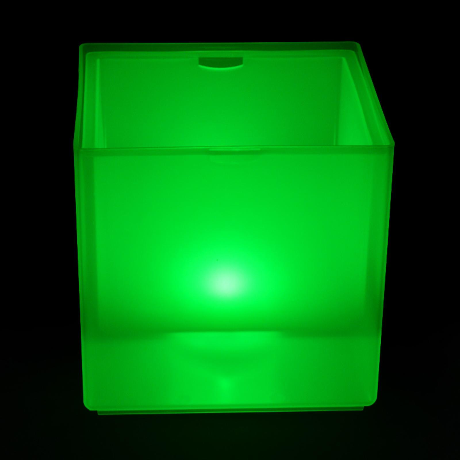 Double Layers Ice Bucket   Rechargable 3.5L for Club Home KTV Green