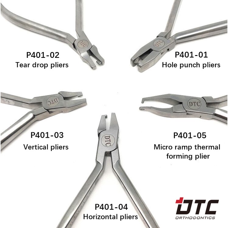 Kềm dọc Vertical_DTC (CLEAR COLLECTION - VERTICAL PLIER)_Dùng trong nha khoa_Chỉnh nha_[Ảnh thật][Chính hãng]