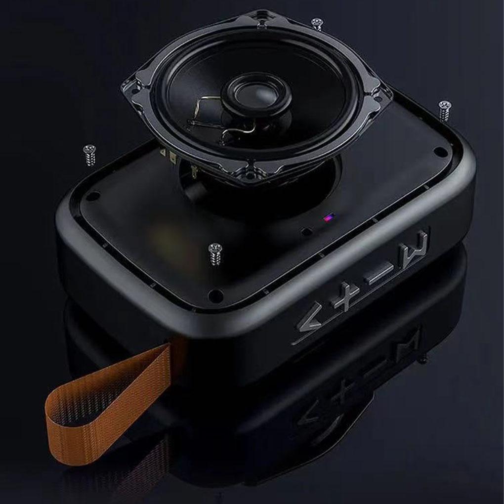 G2 Loa Bluetooth 5.0 Không Dây Mini Loa Siêu Trầm Hỗ Trợ Thẻ TF Nhỏ Đài Phát Thanh 400 MAh Ngoài Trời Di Động Âm Thanh Thể Thao Color: Red