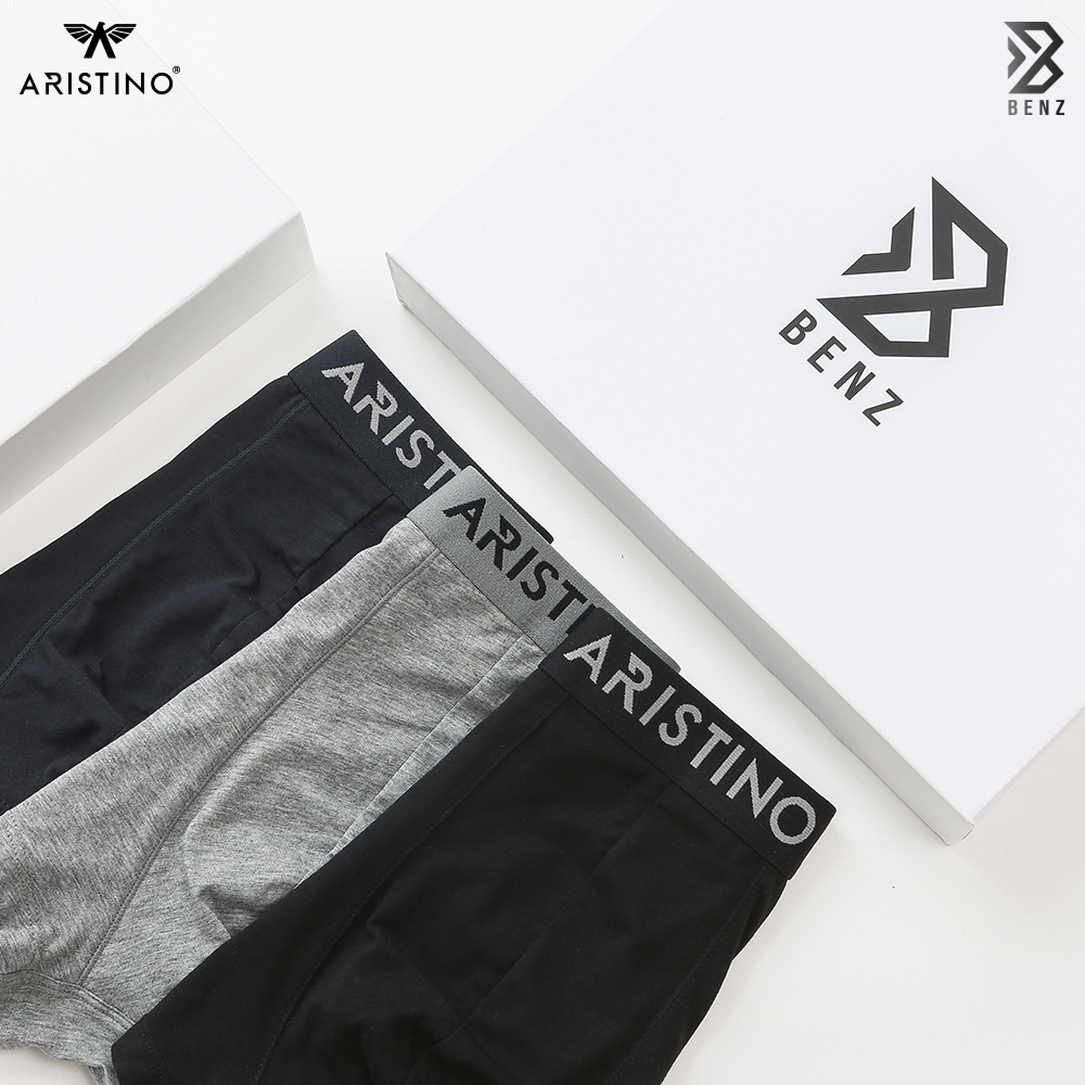 Quần lót nam ARISTINO dáng boxer, quần sịp đùi nam chất liệu cotton thoáng khí, co giãn 4 chiều thoải mái - ABX03707