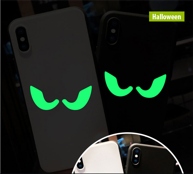 Decal giấy dán tường phát sáng Trang trí Halloween nc001