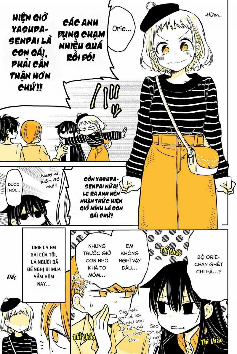 Mendokusagari Danshi Koukousei ga Asa Okitara Onnanoko ni Natteita Hanashi chapter 10.5 3