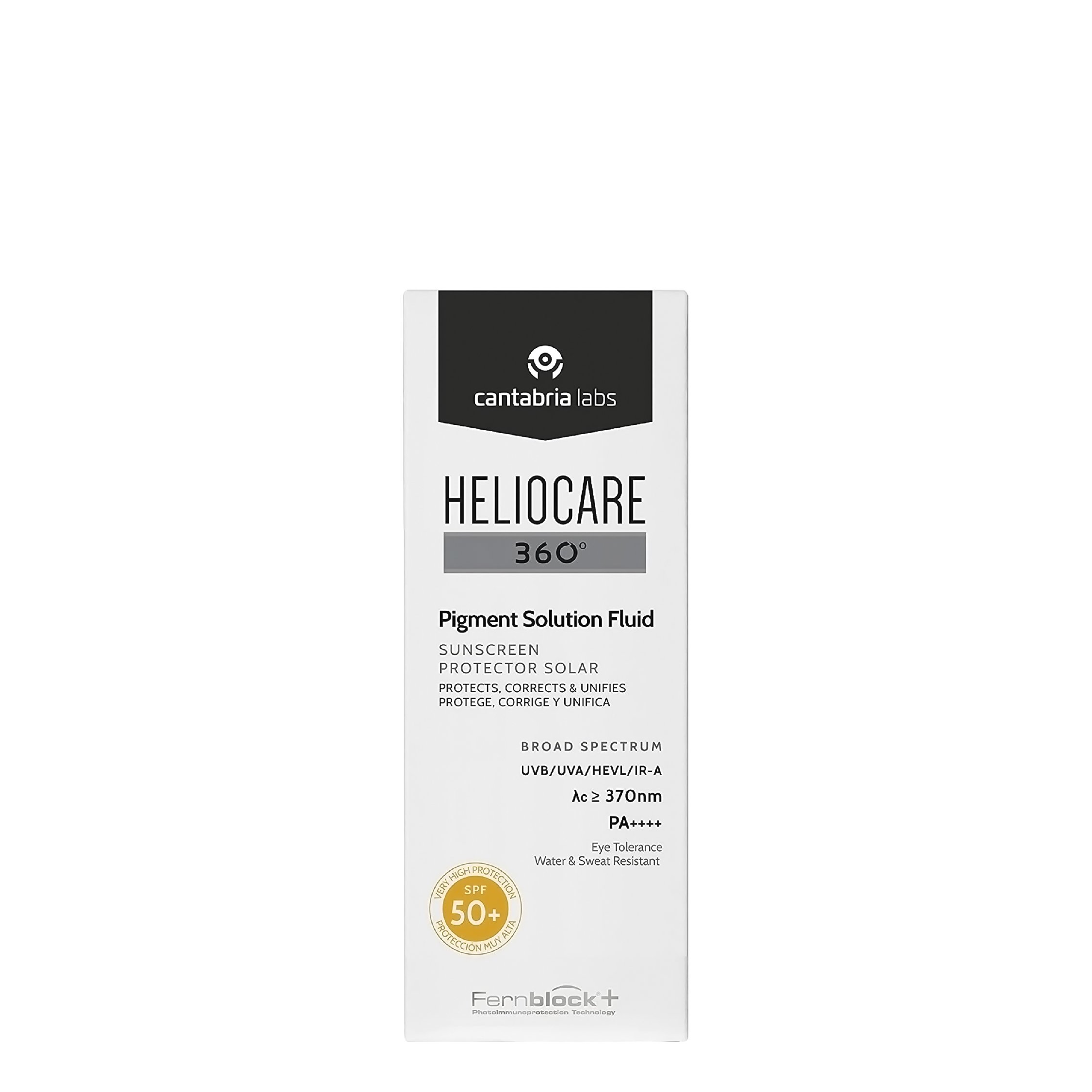 Kem Chống Nắng Heliocare Ngăn Ngừa Và Kiểm Soát Tình Trạng Tăng Sắc Tố Đốm Nâu 360° Pigment Solution Fluid SPF50 50ml