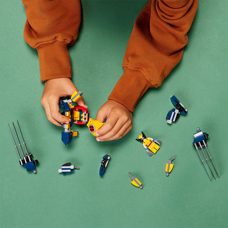 Đồ Chơi LEGO SUPERHEROES Chiến Giáp Wolverin 76202