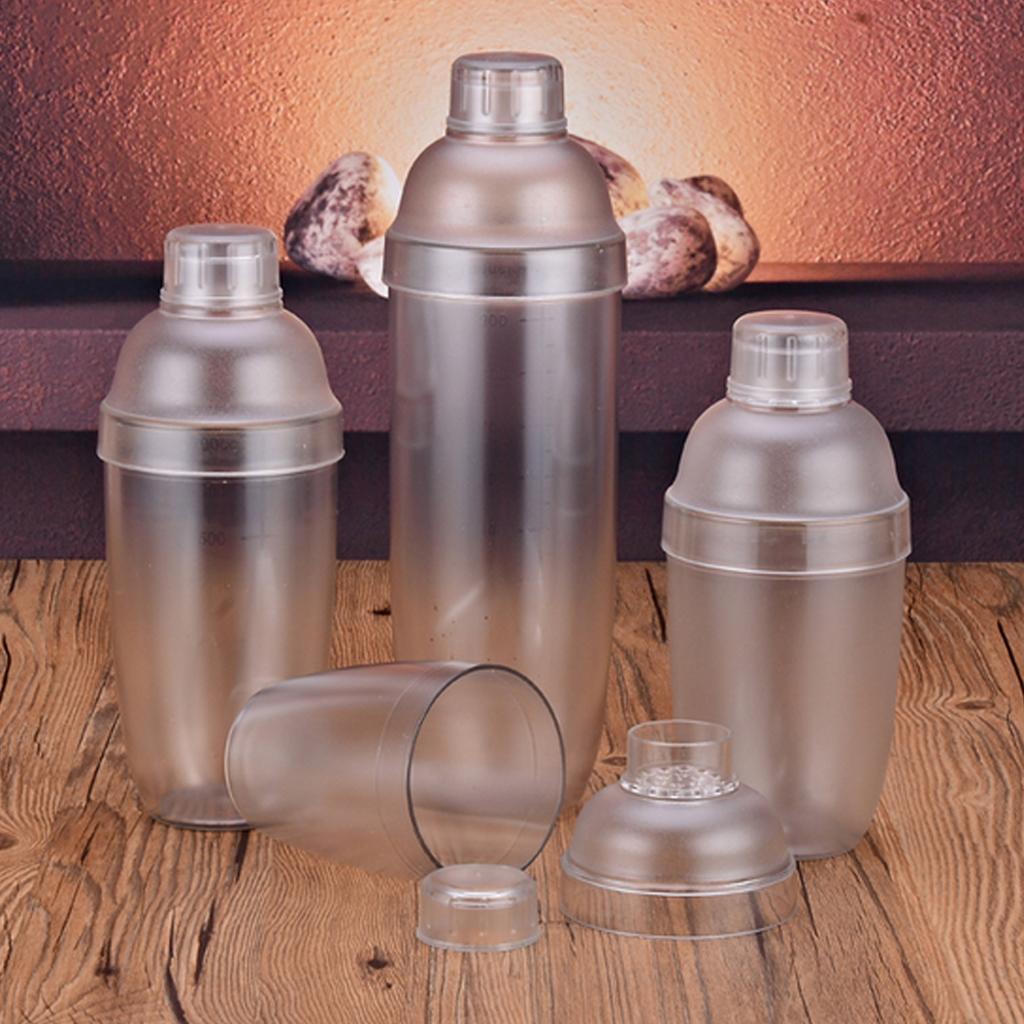 Resin Cocktail Shaker Mixer Drink with Measurement Bartender Tool