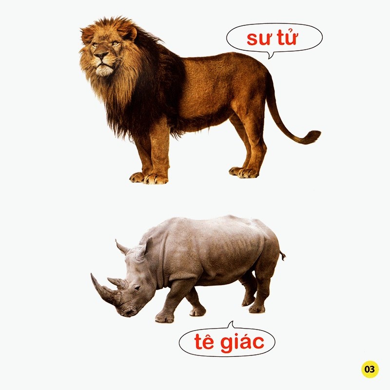 100 Từ Đầu Đời Của Bé: Con Vật