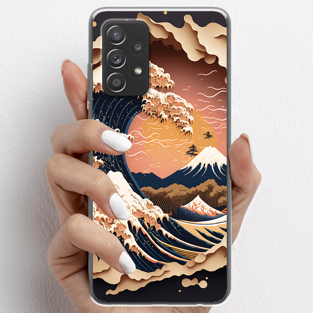 Ốp lưng cho Samsung Galaxy A52 , Samsung Galaxy A52s 5G nhựa TPU mẫu Sóng biển
