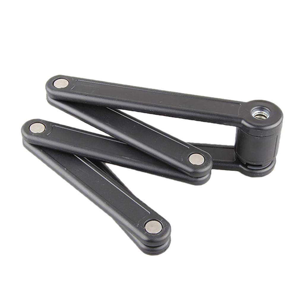 Aternee Chống Trộm Có Thể Gập Lại Khóa Xe Đạp Xe Máy Điện Tử MTB Xe Đạp Đường Bộ