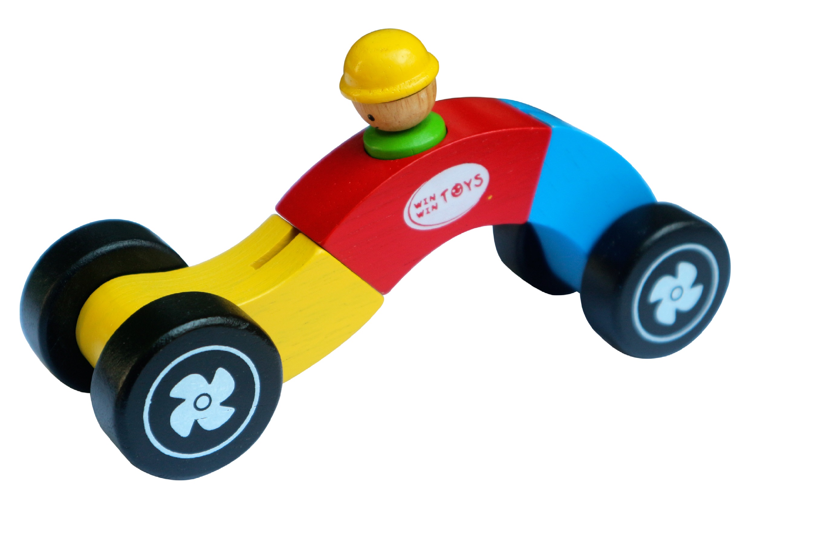 Đồ chơi gỗ Winwintoys - Xe đua biến hình