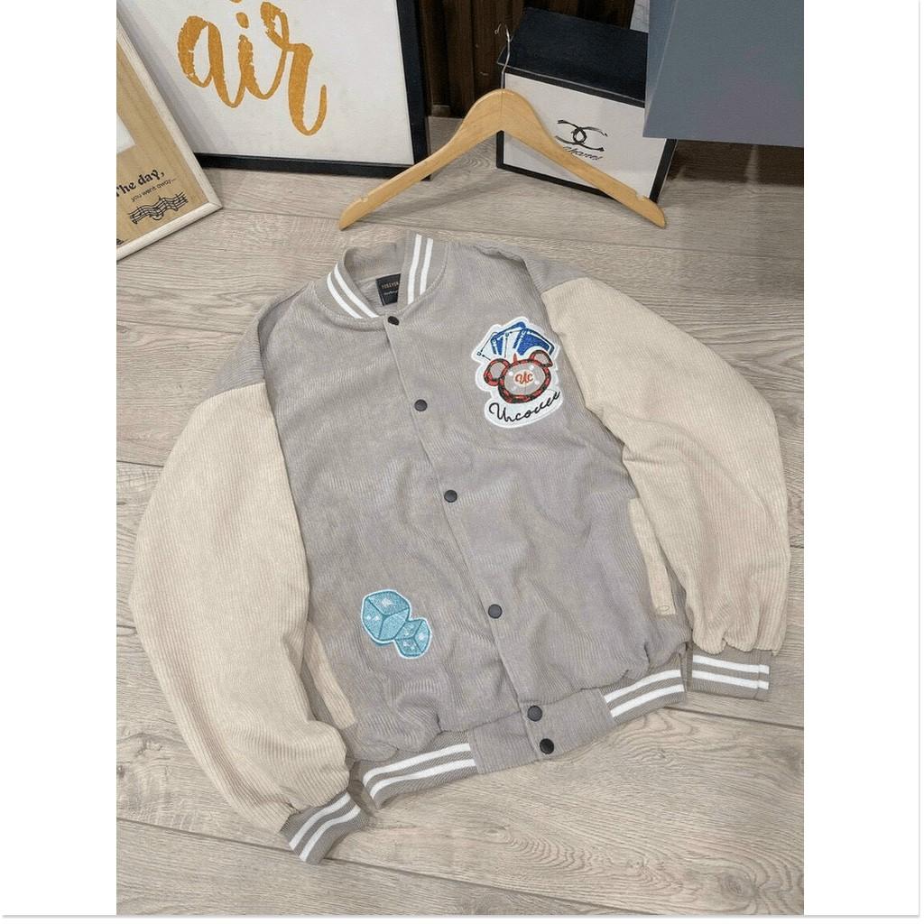 ÁO KHOÁC NHUNG BOMBER NỮ,THIẾT KẾ CHẤT LIỆU VÃI THOÁNG MÁT HỢP THỜI TRANG THỜI TRANG VINA 1HIT FASHION