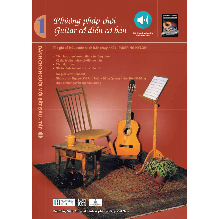 Phương pháp chơi guitar cổ điển cơ bản - tập 1
