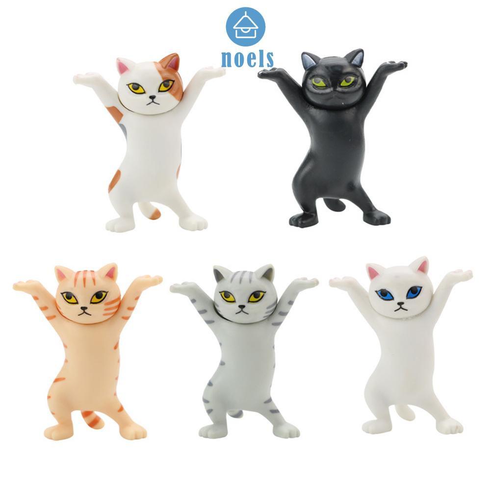 Bộ 5 Giá Đỡ Bút Hình Mèo Kitty Dễ Thương