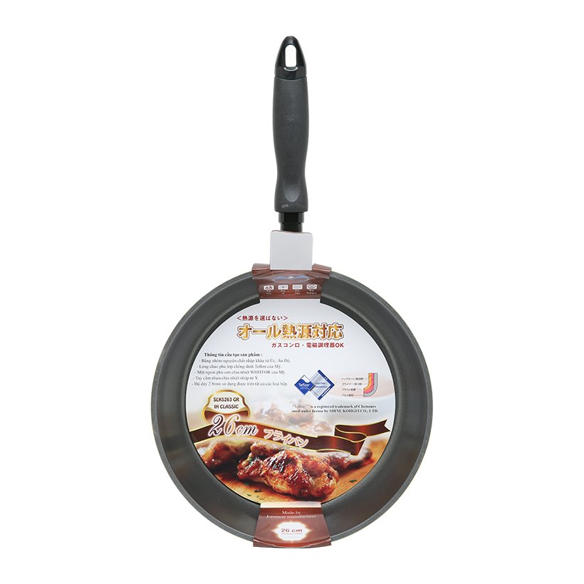 Chảo chống dính Saluki SLK5263Gr-IH 26cm