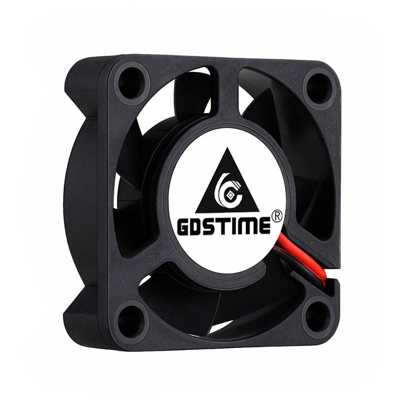 2pcs gdstime DC 24V 12V 5V 40mm x 40mm x 10 mm bi mang máy tính máy tính máy tính máy tính case Quạt làm mát 4010