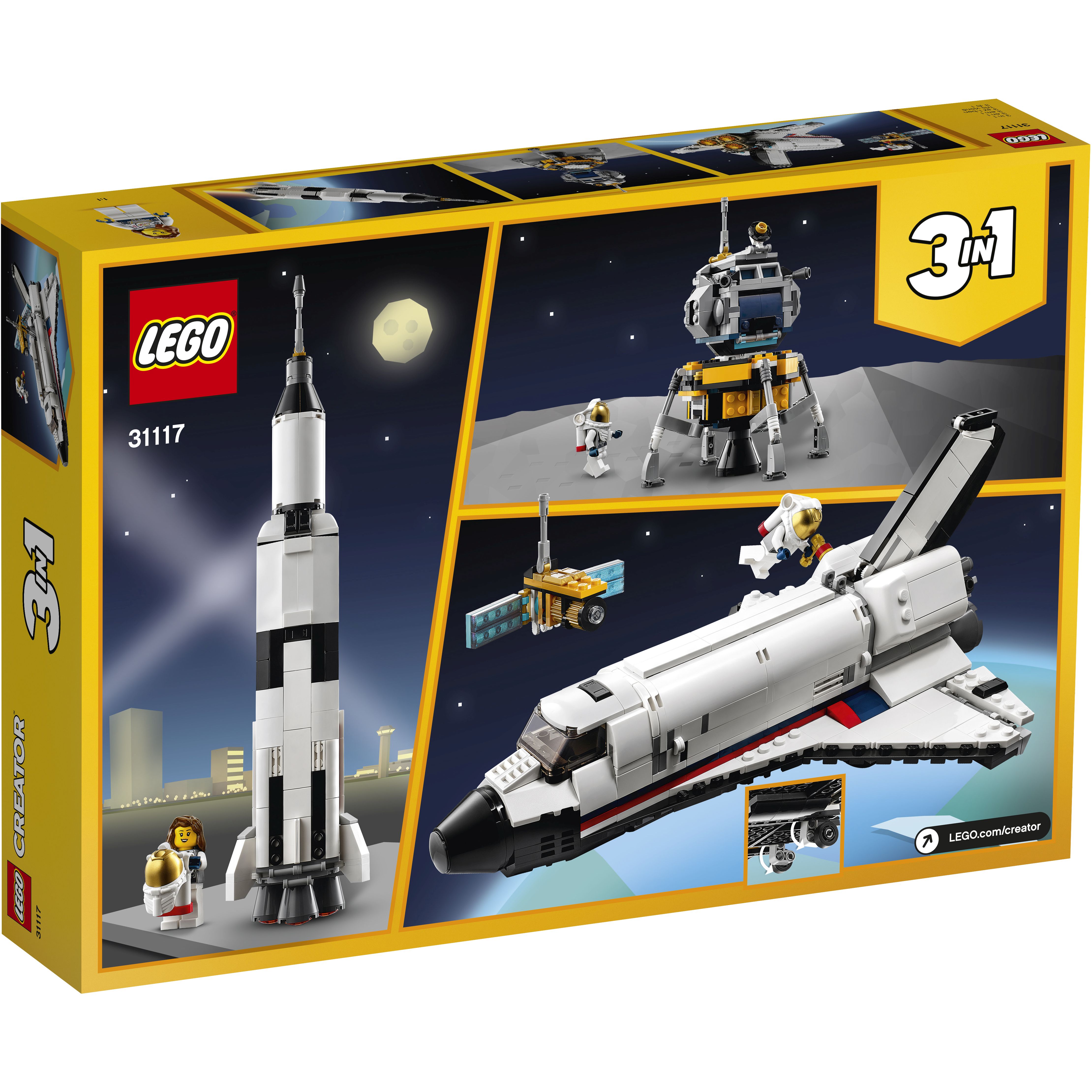 LEGO Creator 31117 Tàu phiêu lưu vũ trụ