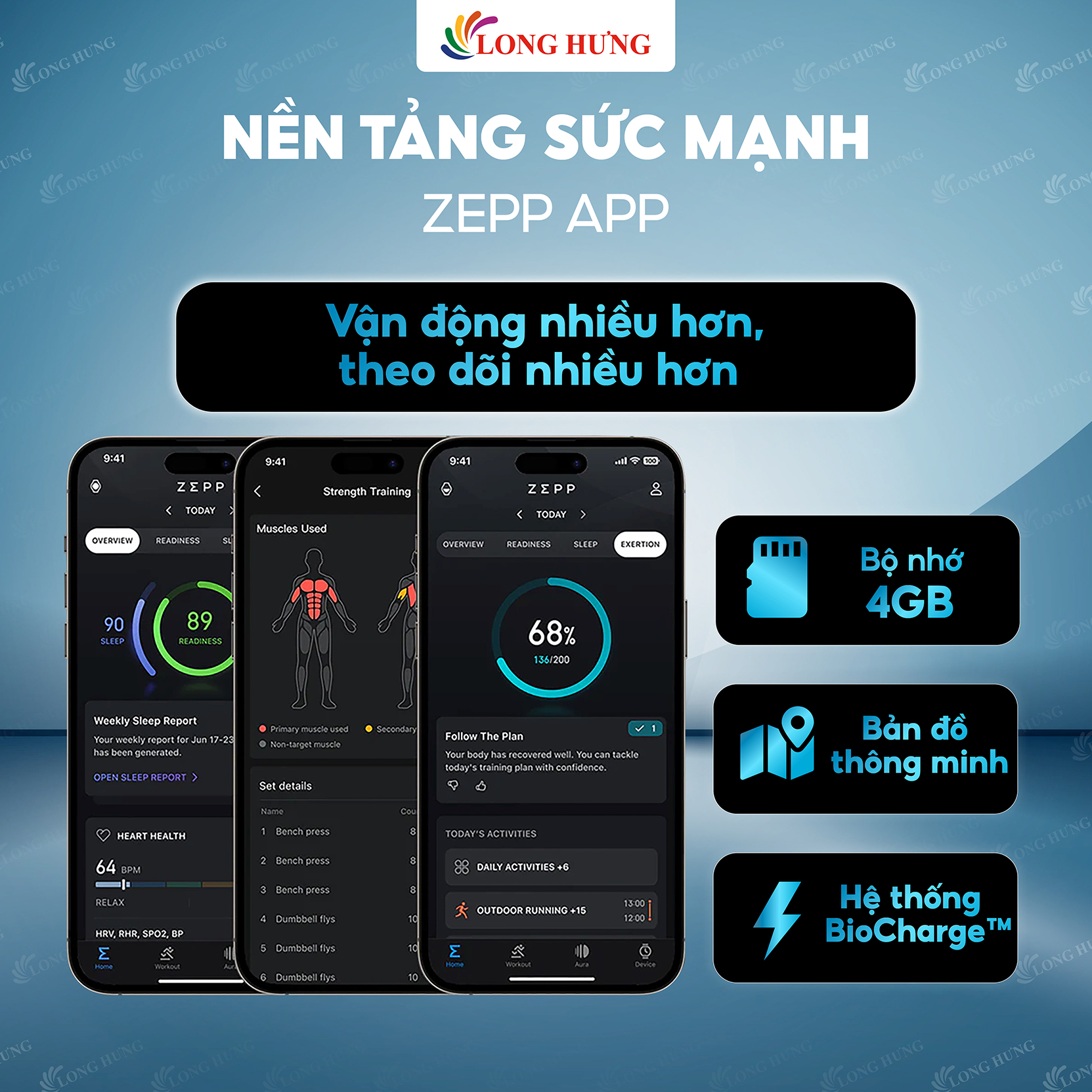 Đồng hồ thông minh Amazfit Active Max A2557 - Hàng chính hãng