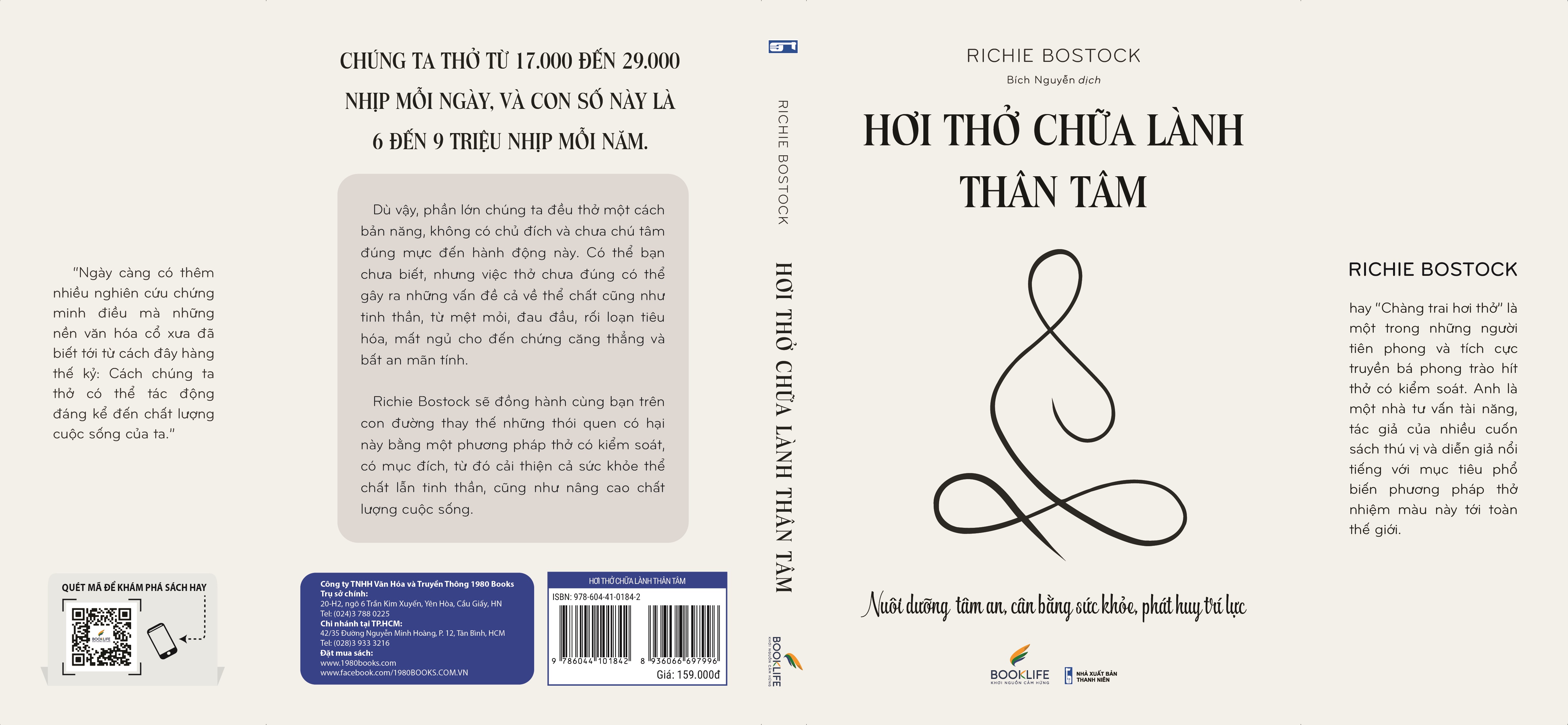 Sách - Hơi Thở Chữa Lành Thân Tâm - Richie Bostock