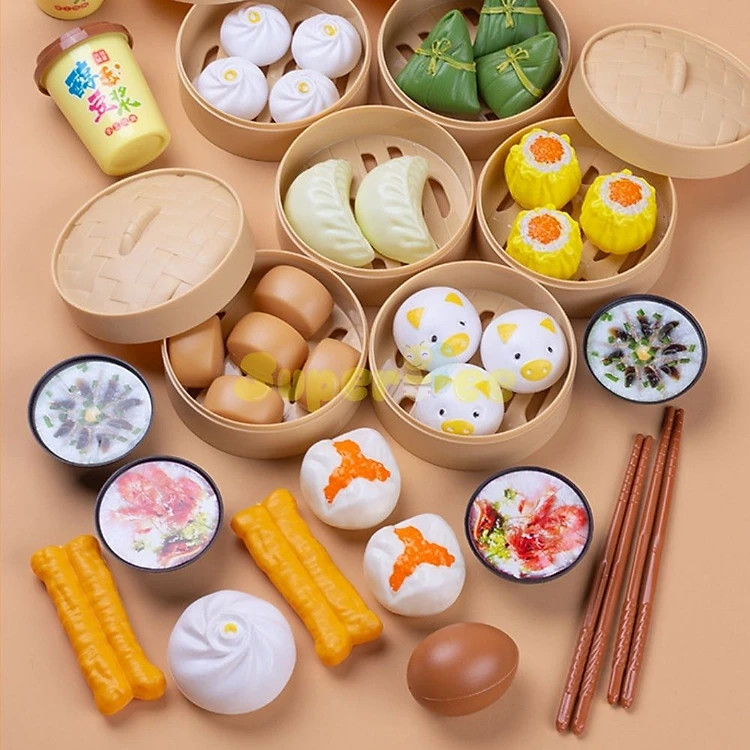 Bộ đồ chơi mô hình nấu ăn 84 món GROFA - Hàng chính hãng